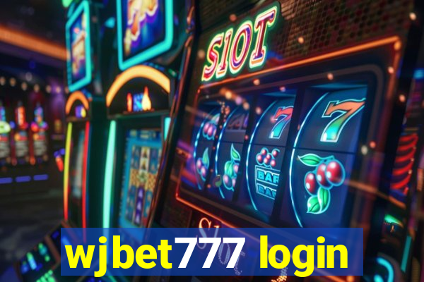 wjbet777 login